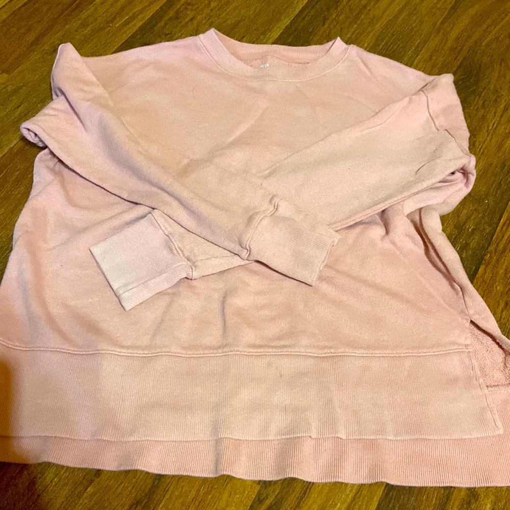 Baby pink sweater